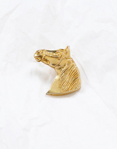  horse Vintage lapel pin ( 2 x 2.5 )