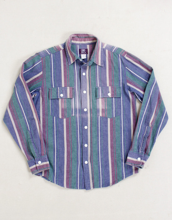 GUNG HO OXFORD SHIRT ( MADE IN U.S.A. , L size )
