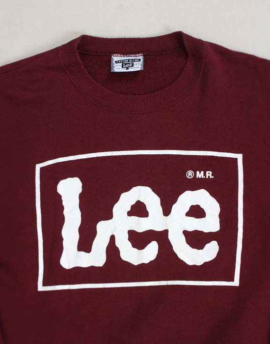 80&#039;s Vintage Lee Sweat Shirt ( Made in U.S.A. , 50 / 50 , L size )