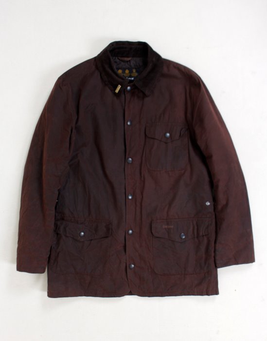 Babour ETON WAXED COTTON JACKET ( Made in ENGLAND , XL size )