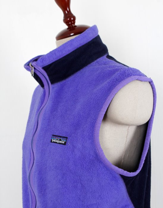 90&#039;s Patagonia Fleece Vest ( Made in U.S.A. , M size )