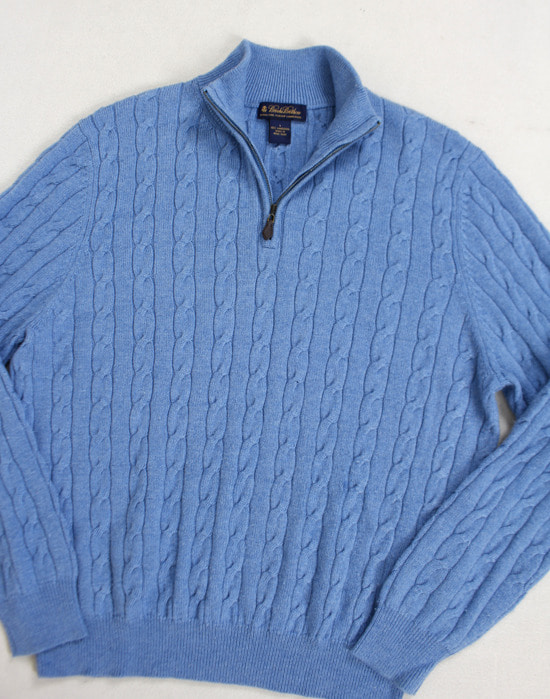 BROOKS BROTHERS CABLE KNIT ( L size )