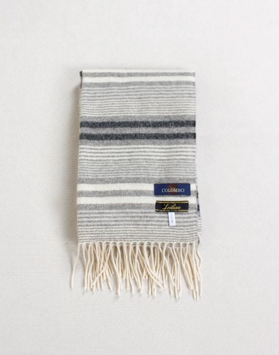 Leilian COLOMBO CASHMERE MUFFLER ( made in ITALY )
