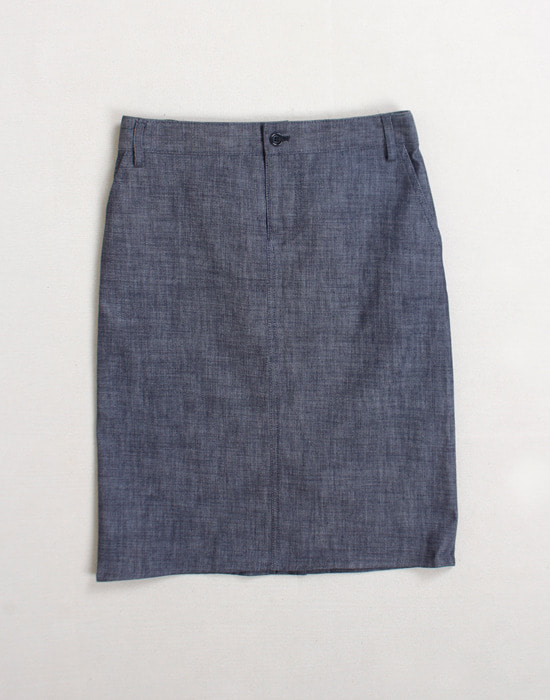 J.CREW denim skirt  ( made in JAPAN, S size )