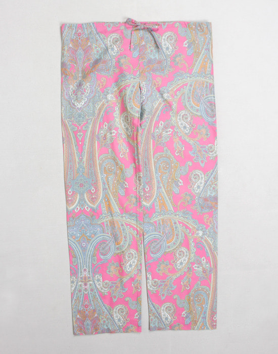 Ralph Lauren paisley cotton pants ( MADE IN JAPAN, XL size, 33inc )