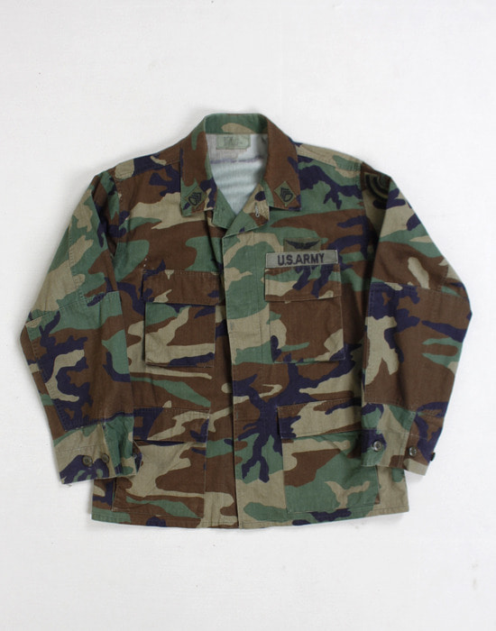 90&#039;s US ARMY WOODLAND BDU JACKET ( MADE IN U.S.A. M/S size  )