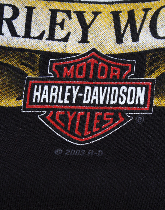 HARLEY DAVIDSON _ AMSTERDAM HOLLAND ( MADE IN U.S.A. ,XL size )