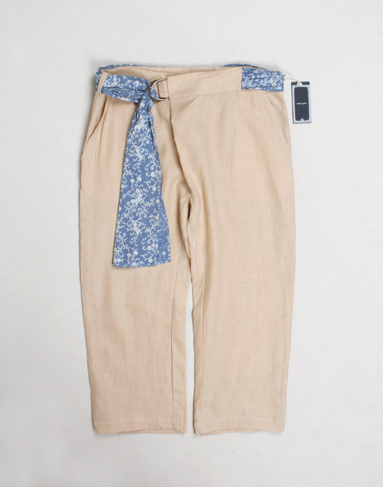 romar quee LINEN PANTS ( 새상품, MADE IN JAPAN, M size )