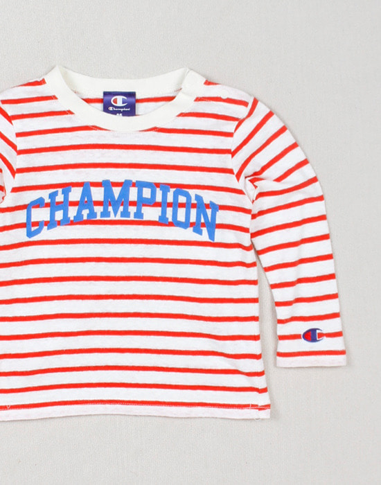 Champion Stripe T-Shirt ( BABY 95 size )
