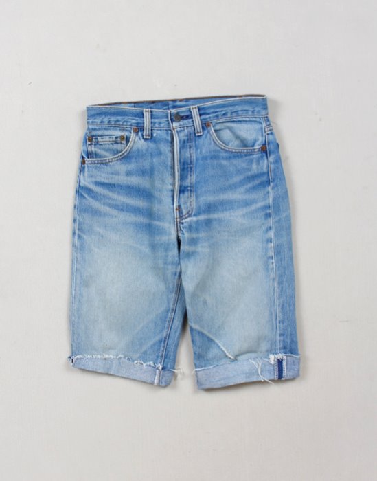 80&#039;s Levis vintage 501 Denim Shorts ( Made in U.S.A. , 28.3 inc )