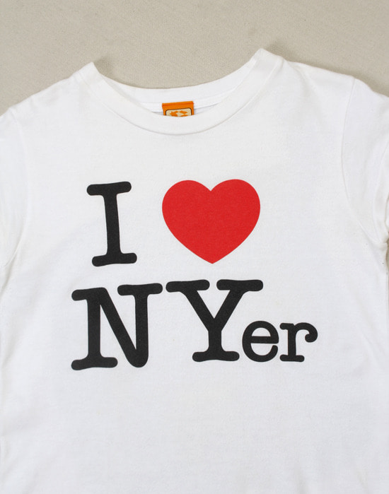 BEAMSBOY I LOVE NYer ( MADE IN JAPAN , 44 size )