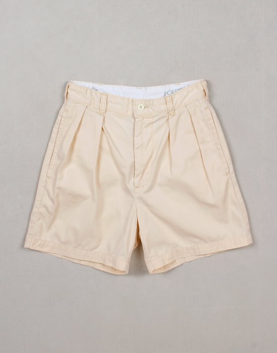 90&#039;s J.CREW Cotton Shorts ( MADE IN U.S.A, 27 inc )