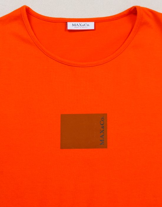 MAX &amp; CO Cotton T-Shirt ( MADE IN ITALY, L size )