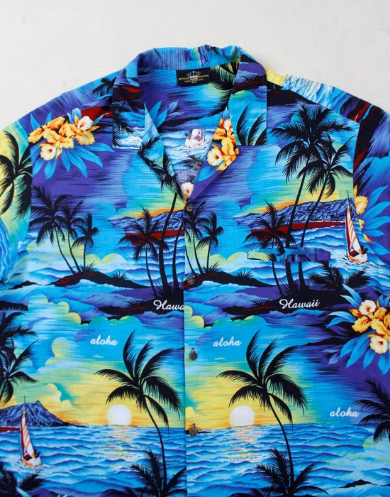 90&#039;s ROYAL CREATIONS ( MADE IN HAWAII  ,  XXL size )