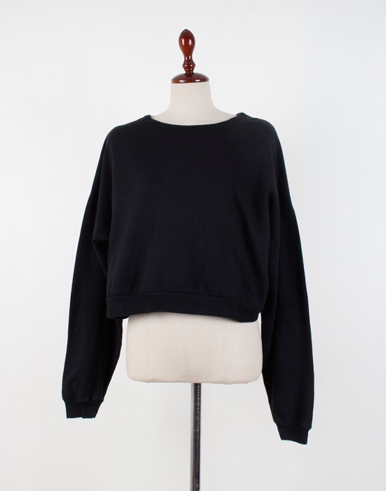 california fleece by american apparel Cropped Sweatshirt ( MADEIN U.S.A, M size )