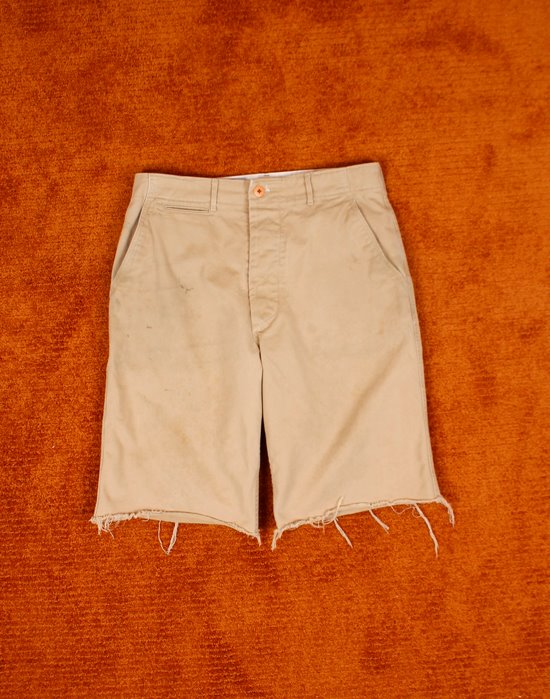 90&#039;s BRENTS GRUNGE CHINO SHORTS ( MADE IN U.S.A. , 31 inc )