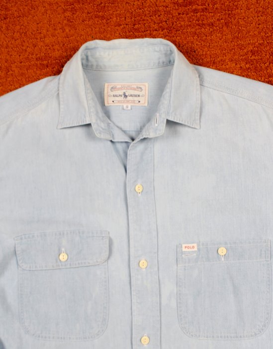 Polo Ralph Lauren Loose Fit Chambray Shirt ( L size )
