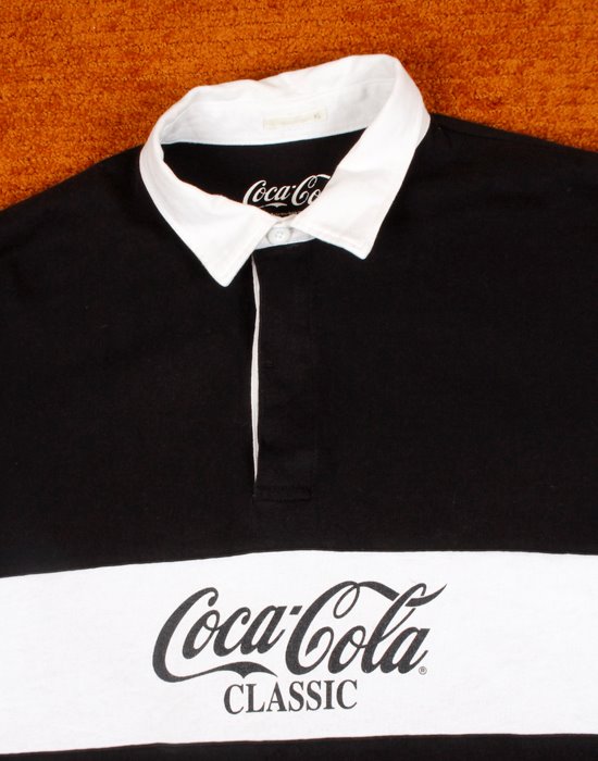 Coca Cola Rugby Shirt ( XL size )
