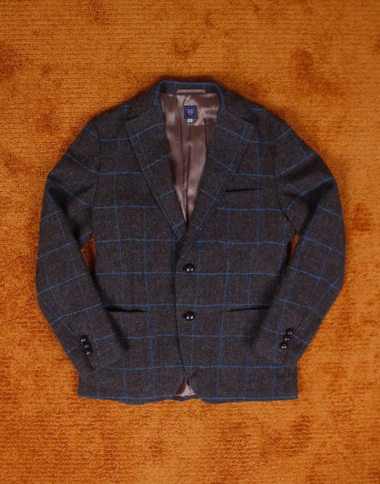 decent.55 _FABRIC by MOON WOOL JACKET ( MADE IN JAPAN, M size )