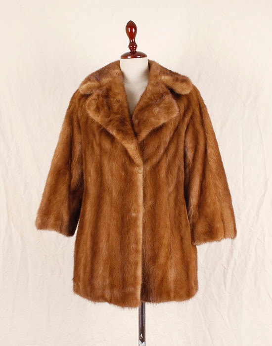vintage mink coat  ( S size )