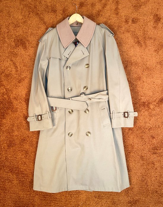 純正・新品 【Dead stock】vintage coat trench DAKS トレンチコート