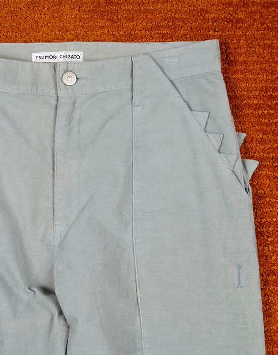 TSUMORI CHISATO corduroy pants ( M size, 29inc )