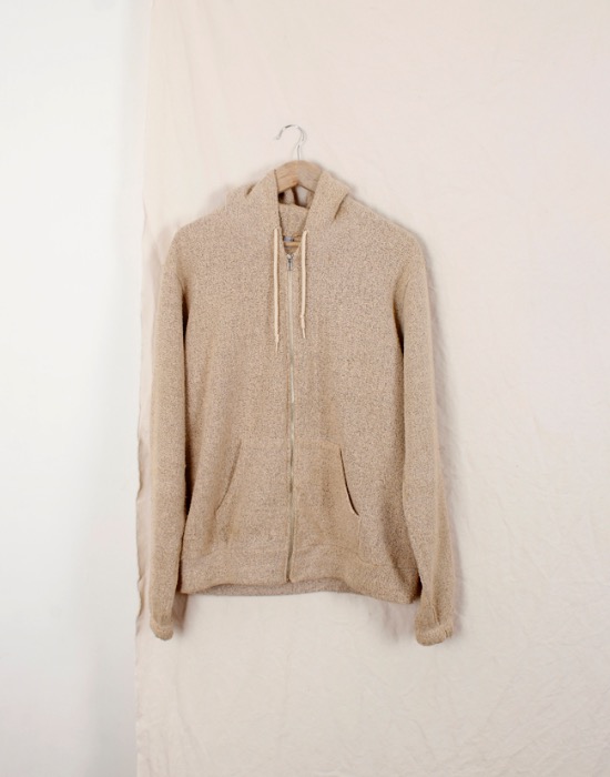 American Apparel Terry Hoodie Zip up ( Made in U.S.A. , L size )