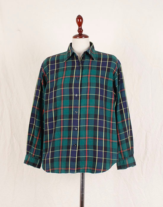 McGREGOR CHECK SHIRT ( MADE IN JAPAN, M size )