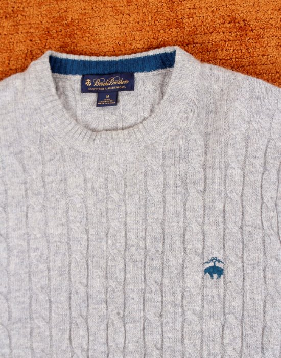 Brooks Brothers Scottish Lambswool Sweater ( M size )