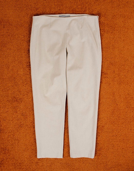 theory luxe jacquard pants ( L size, 허리골반 33inc )