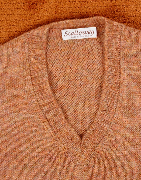 Scalloway Scotland Knit ( Made in Scotland , L size )