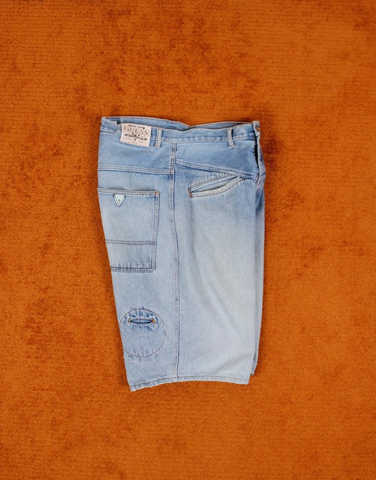 90&#039;s Vintage GUESS Jeans Shorts ( 34.6 inc )