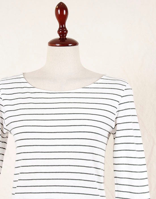 Margaret Howell Stripe T-SHIRT ( MADE IN JAPAN, XS size )