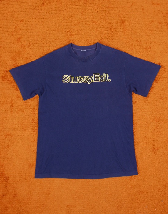 90&#039;s Vintage Stussy T-SHIRT ( Made in U.S.A. , L size )