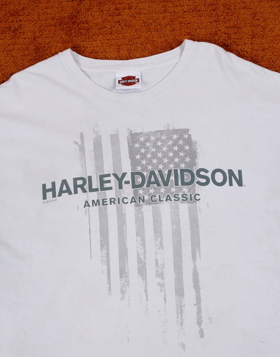 HARLEY-DAVIDSON HILL BILLY VINTAGE T-SHIRT ( L size )