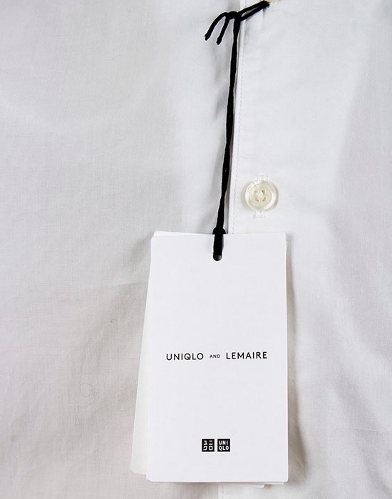 UNIQLO and LEMAIRE WHITE SHIRT ( 새상품, S size )
