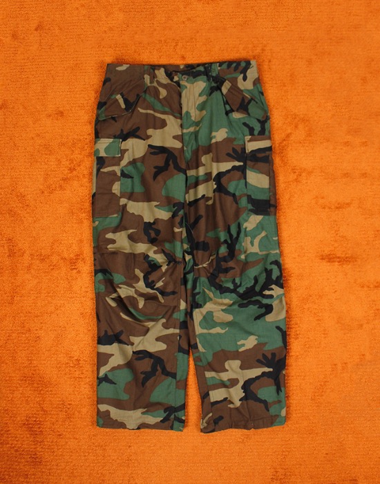 85&#039;s M65 FIELD PANTS ( DEADSTOCK , Made in U.S.A. 50/50 , LARGE LONG size )