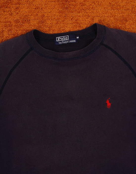 90&#039;s Polo Ralph Lauren Super Vintage Sweat Shirt ( M size )