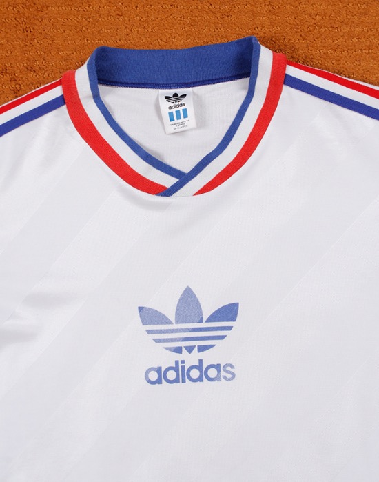90&#039;s Adidas Vintage Soccer Jersey ( Made in JAPAN , 95 size )
