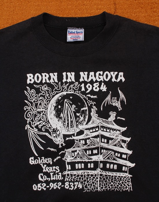 90&#039;s BORN IN NAGOYA 1984s GOLDEN YEARS CO.,LTD ( MADE IN U.S.A. , 50/50 , Women&#039;s S size )
