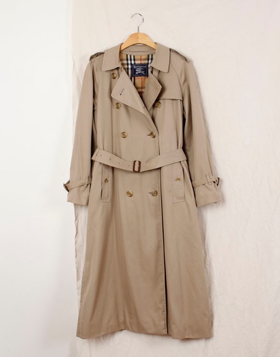 BURBERRYS PRORSUM TRENCH COAT ( MADE IN ENGLAND, M size )