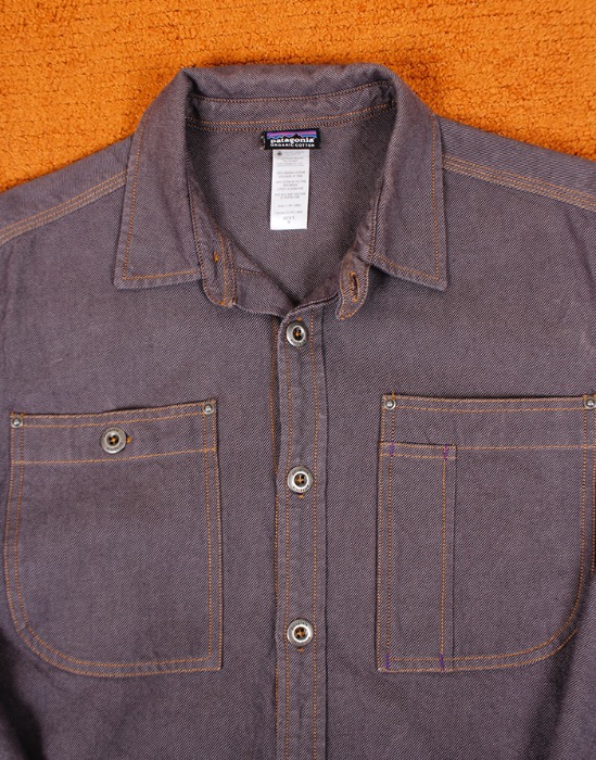 Patagonia Hard Worker Shirt ( Organic Cotton , M size )