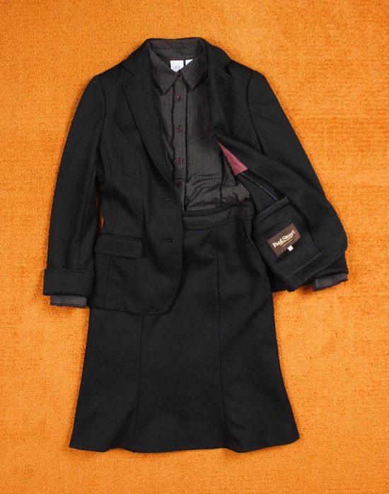 Paul Stuart Jacket + Skirt Set ( S size )