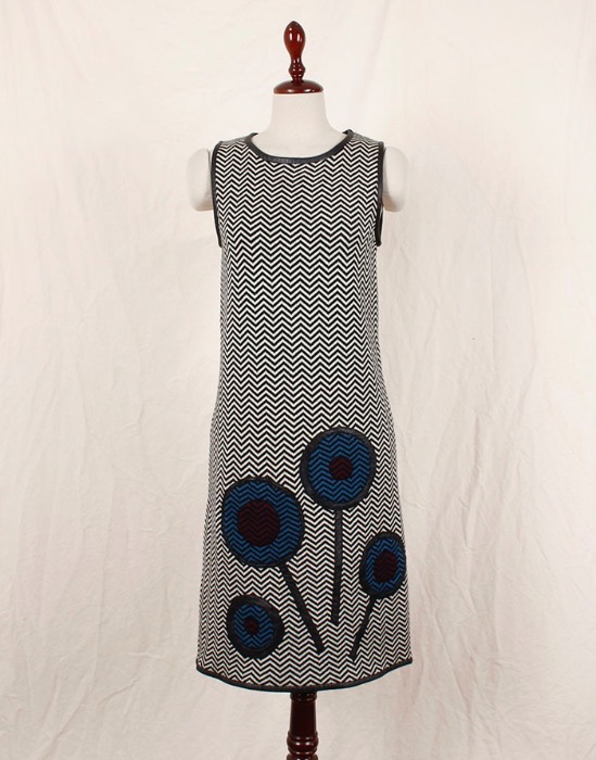 ANNASUI by JAMES COVIELLO Knit Dress ( S size )