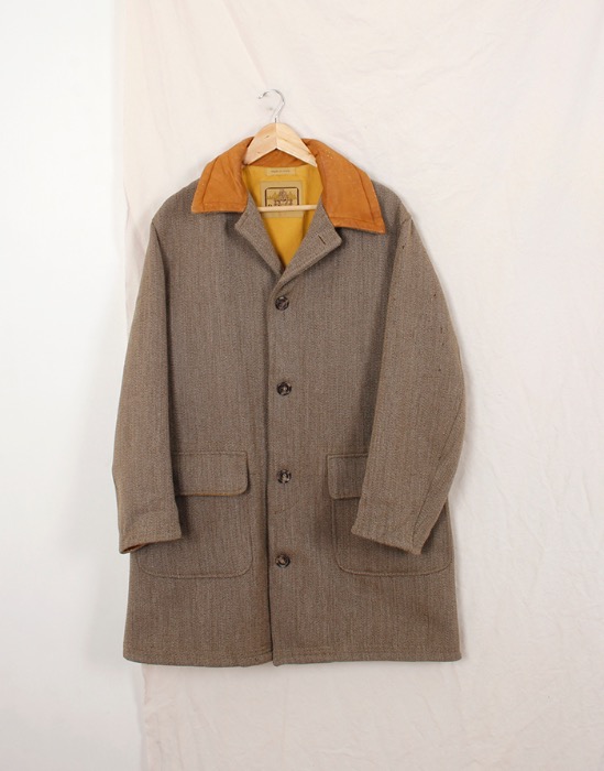Paul Stuart Vintage Wool Coat ( Made in ITALY , 48T size )