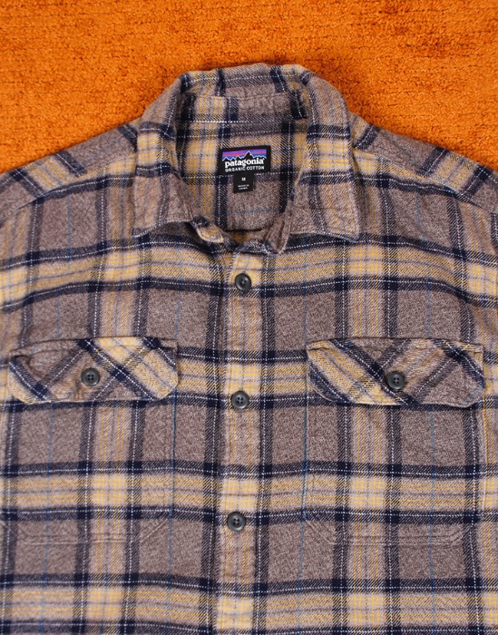 Patagonia Fjord Heavy Flannel Shirt  ( M size )