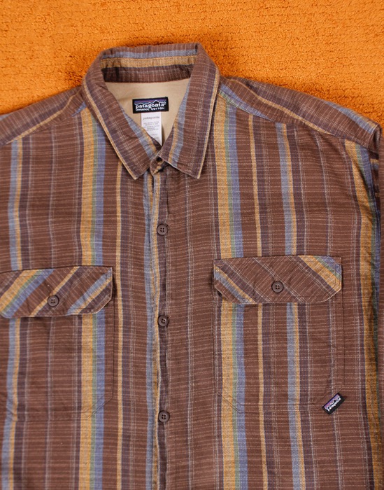 Patagonia Organic Cotton Regular fit Shirt ( L size )