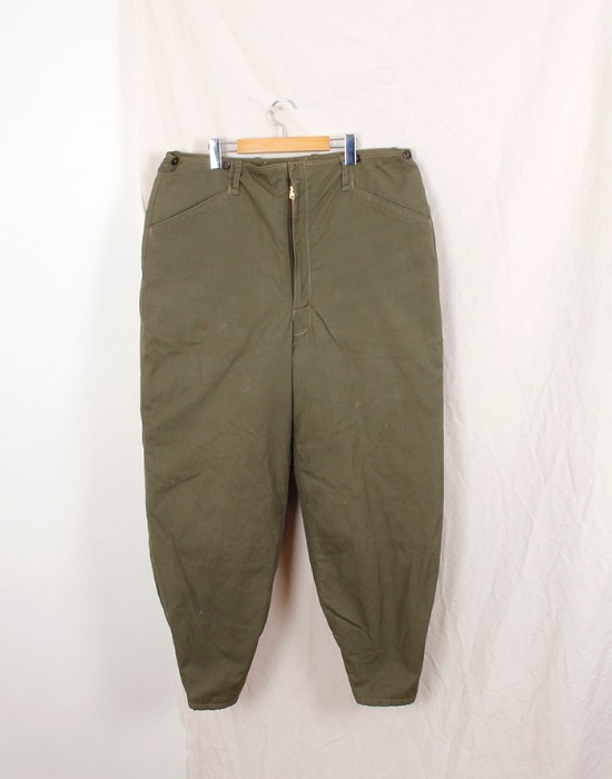 1950&#039;s ARCTIC GOOSE DOWN TROUSERS ( 38 size )