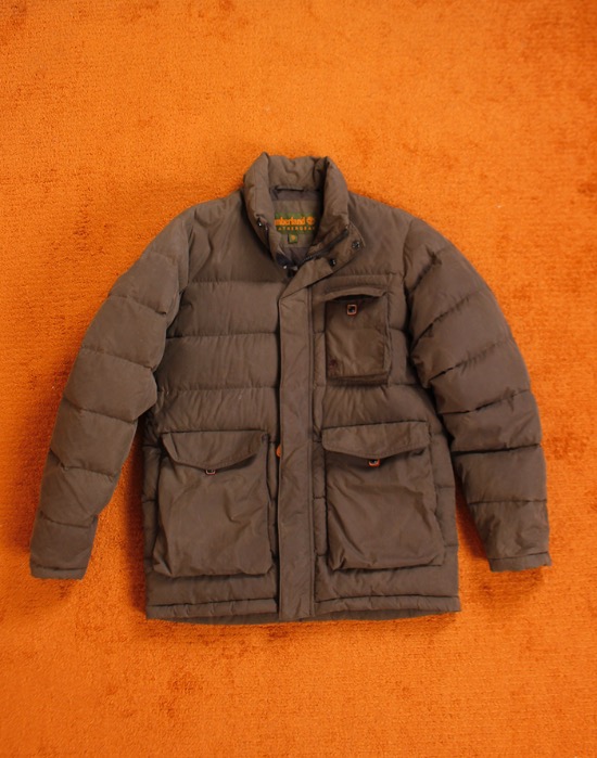 Timberland Weather Gear Waxed Cotton Duck Down Jacket ( 80/20 , 90~95 size )