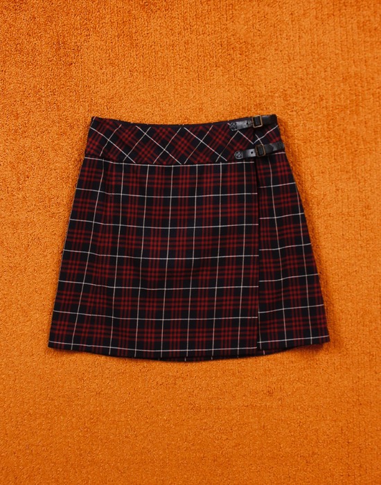 BURBERRY BLUE LABEL CHECK SKIRT ( MADE IN JAPAN, S size )